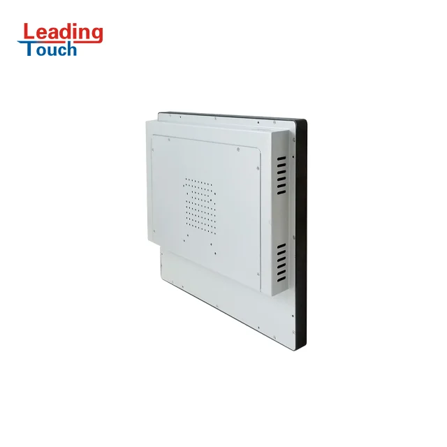 19 inch desktop touch screen fanless industrial pc lcd monitor X86 all in one pc with win 10 VGA/USB/Wifi