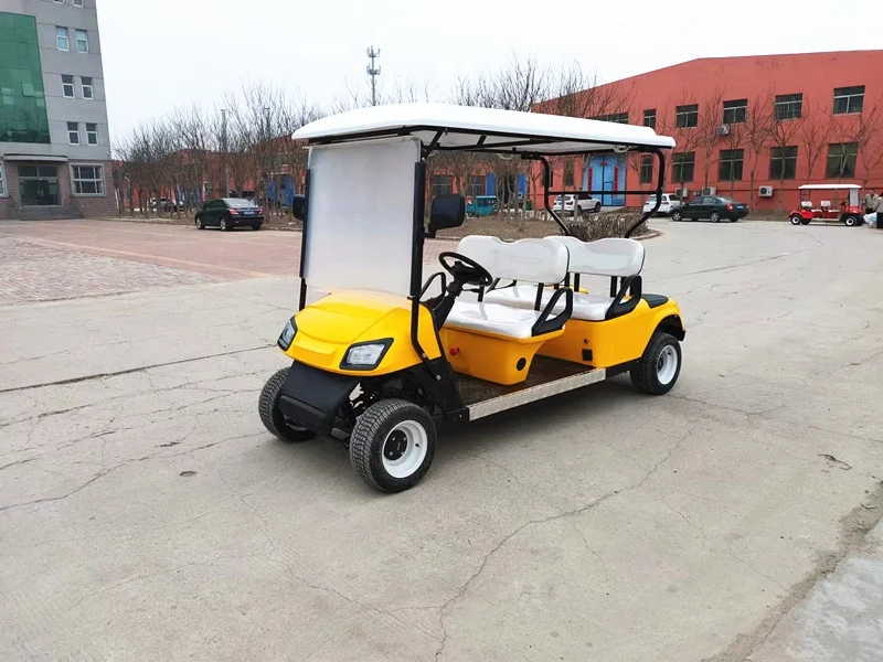 New Style Electronic Golf Cars 4 Seats Good Quality Golf Club Carts Factory Price for Sale