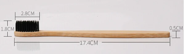 OEM Customized And Individual Packaged Biodegradable Natural Bamboo Toothbrush