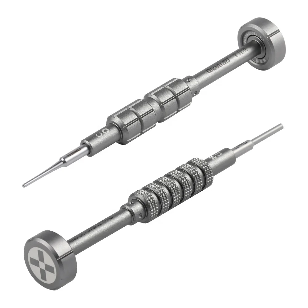 QIANLI iThor 3D Precision Screwdriver Phillips PH000 Y 0.6 Type P2 Pentalobe Torx T2 for Mobile Phone Tablet Repair Tool Kits