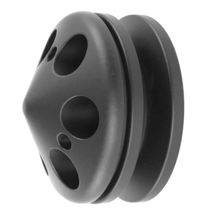 Горячая распродажа ЧПУ обработанный черный 6061 алюминиевый конический шкив переменного тока v ременной по вашему дизайну