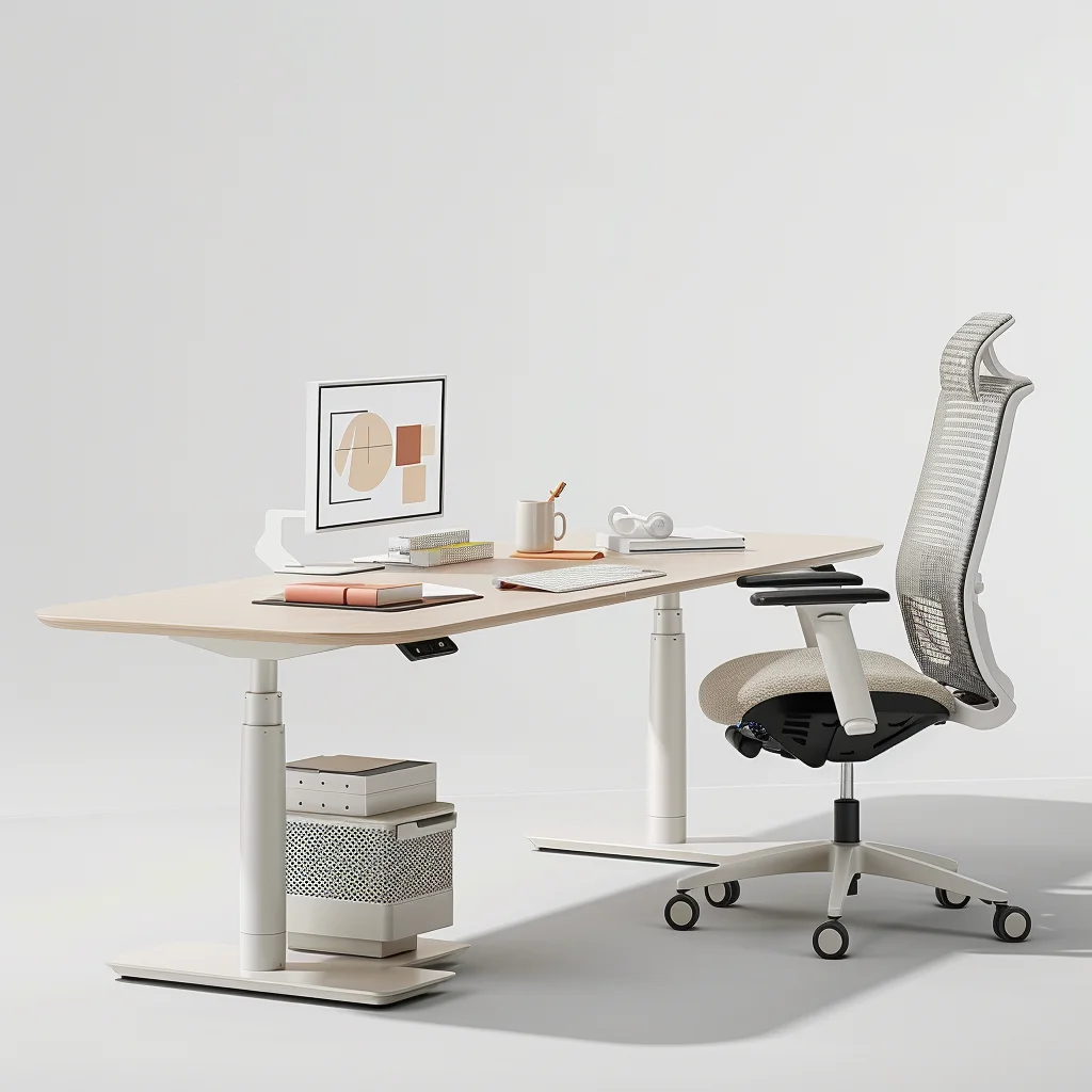 Surprise Price High Tech Luxury Simple Electric Height-Adjustable Executive Desk Professional Stable Lifting Table