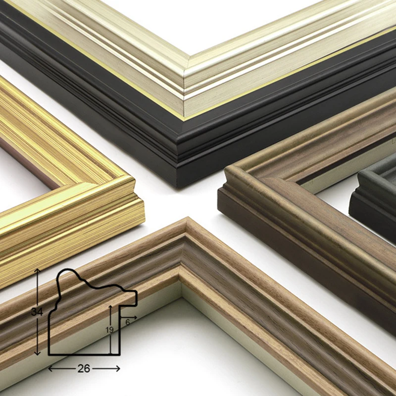 Factory eco-friendly American modern style photo frame moulding ps frame sticks