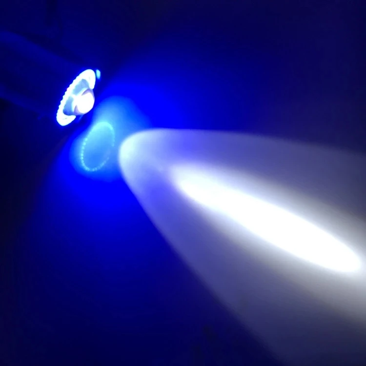 
New Design Angel Eyes Universal Spot Light Auxiliary Light Motorcycle led Light Motorbike Led Headlight 