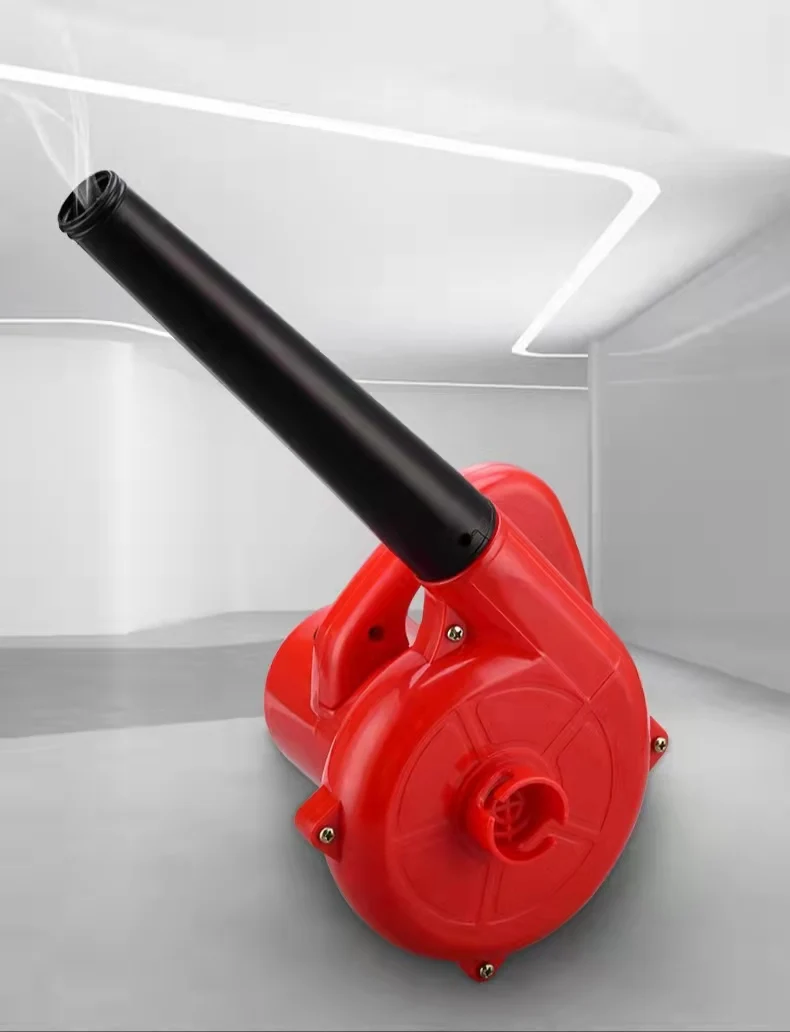 600W Hand Electric Mini Air Blower Electric Portable Blower Car Dust Leaf Grass Garden Yard Hand Held Electric Blower