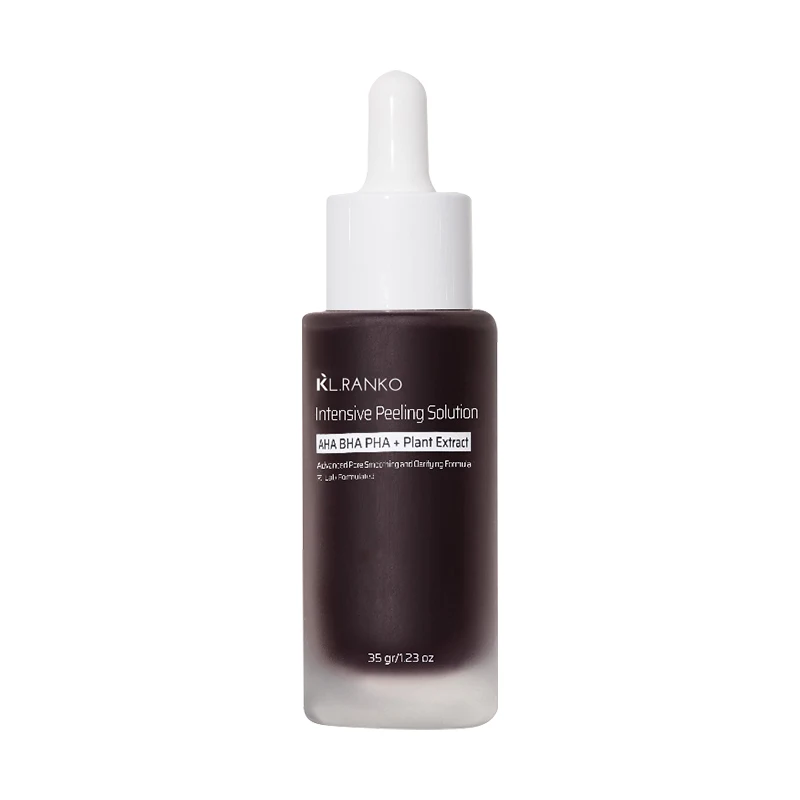 AHA Alpha Acid hydroxy acid solution Clean pores soften exfoliation BHA Salicylic acid Facial Treatment Serum Deep Peeling
