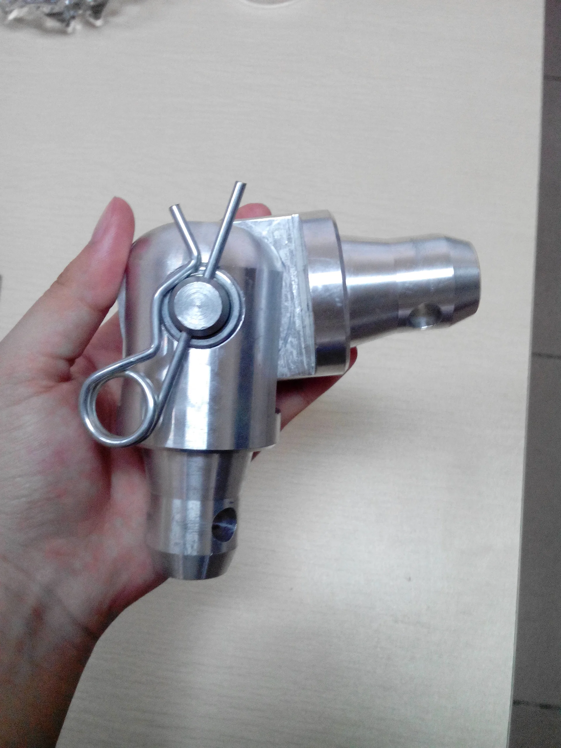 aluminum truss 50mm pipe  hinge for  tower truss in TRUSS factory spigot conical