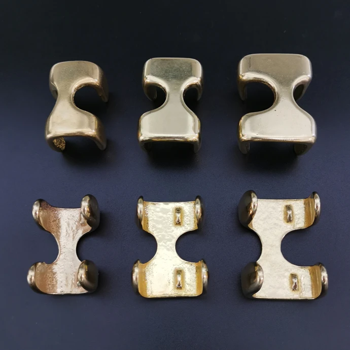 solid brass dog leash clasp horse side rein rope clasp