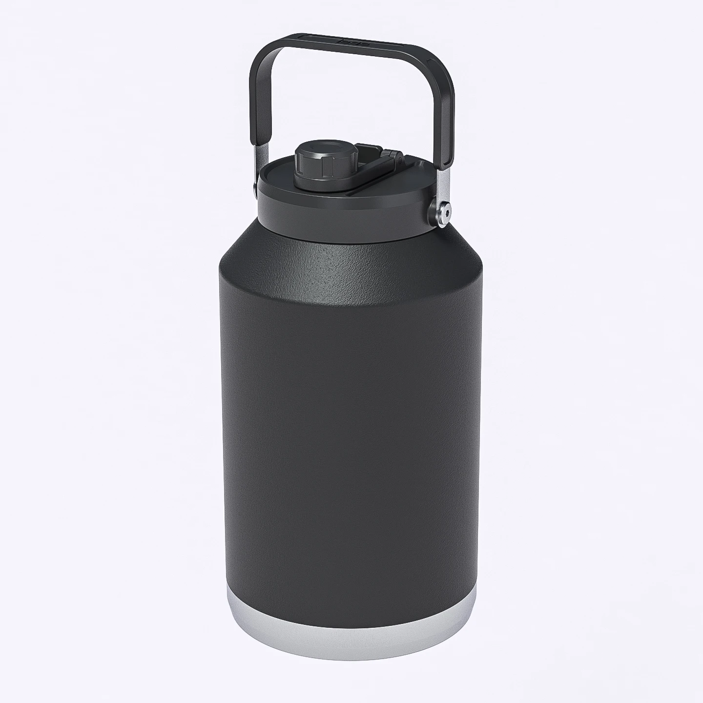 128oz Vacuum Insulated Outdoor Camping Stainless Steel Water Bottle One Gallon Double Walled Thermo Metal Canteen Jug