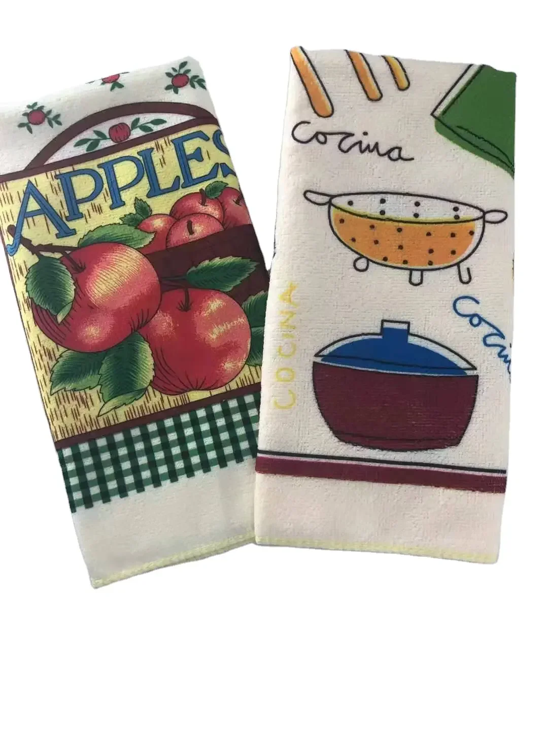 China manufacture cheap promotion kitchen gift microfiber custom design full color digital print tea towel