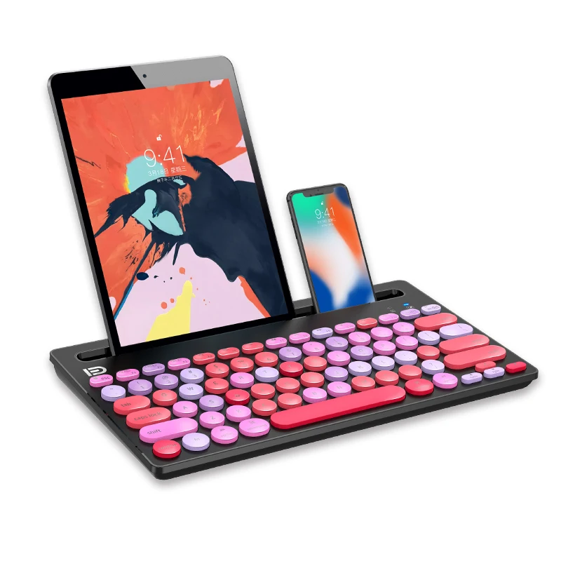Hot Sale Keyboard Wireless Keyboard Customized BT 3.0+5.0 Laptop Keyboard