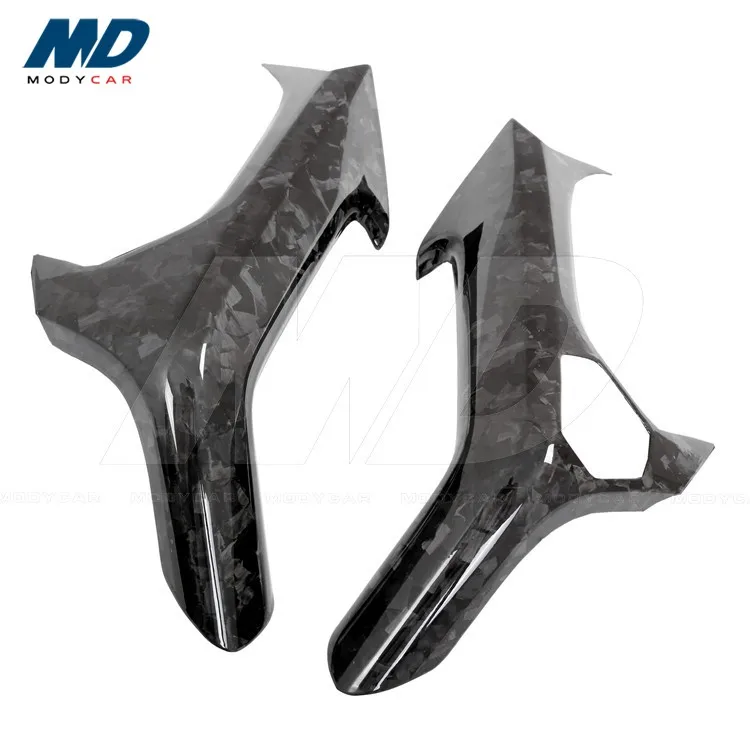 Forged Carbon Fiber Inner Door Handle Cover For 2014-2017 Lambo Huracan Lp610-4 Lp580-2