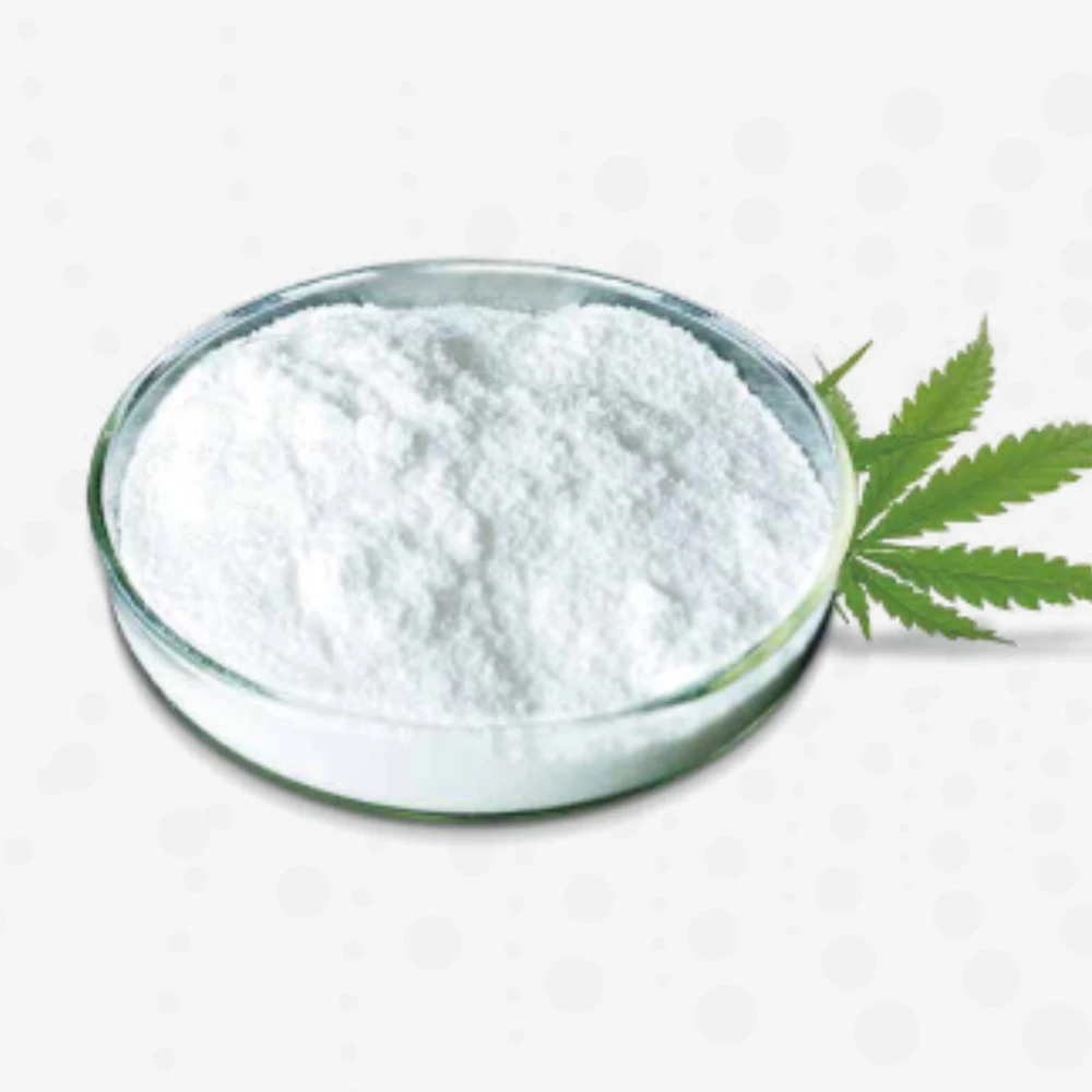 10g Natural Industrial Hemp Extract 99% Purity CBD Powder Crystals For Cosmetics Skin Care Product Additive Insoluble In Water