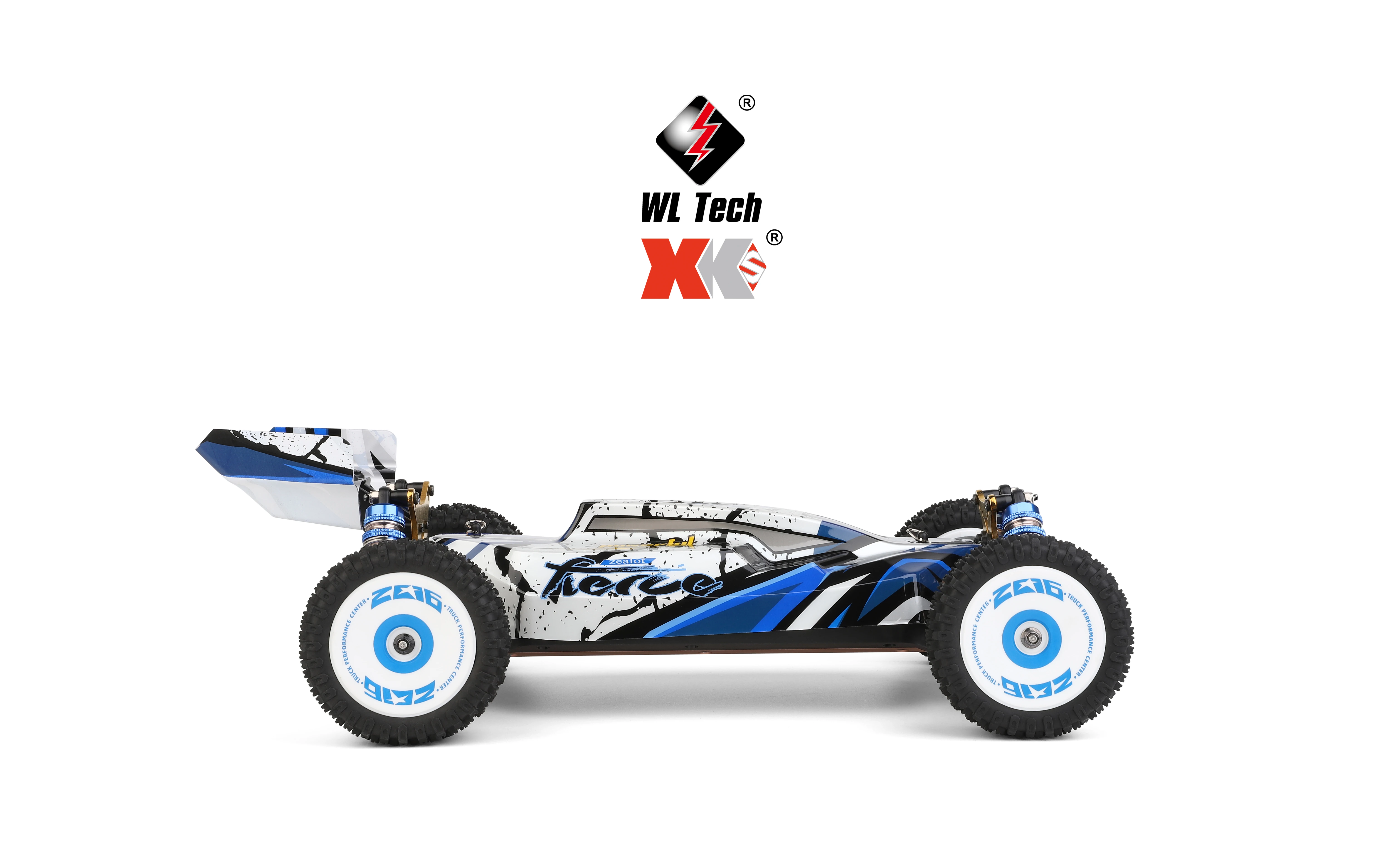 Wltoys flyxinsim оригинальный 124017 автомобиль на радиоуправлении Hyper Go 1/16 бесщеточный RC 4WD 65KMH высокоскоростной внедорожный Багги RTR игрушечный