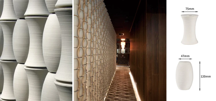 Togen Breeze Block Garden Decoration Wall Ceramic Tile