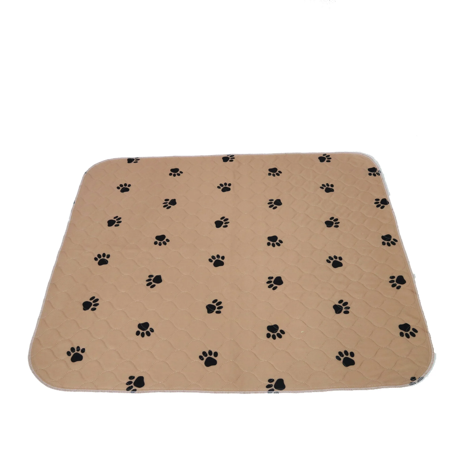FreeExport  washable pet pee water mat pads for dogs training paw pattern pee pad washable cat pee pad reusable