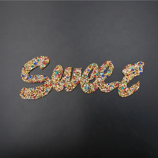 Модные милые разноцветные нашивки с надписями, Переводные рисунки для детской футболки, нашивки для одежды. Обувь, одежда, сумка и т. Д. С утюгом