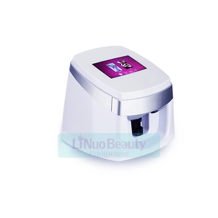 Newest Auto Digital Custom 3D Nail Printer Machine with Thousands of Patterns Nail Polish Art Printing Device