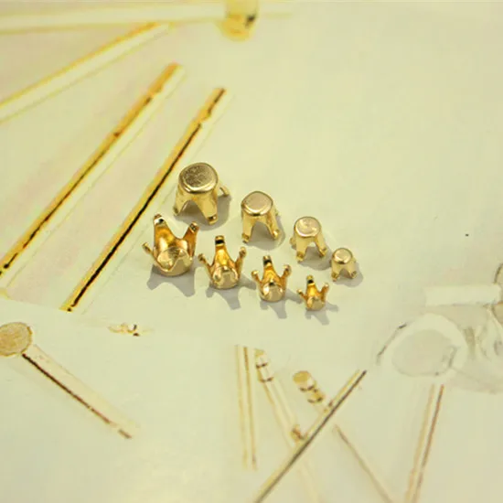 Американский 14K золотой заполненный пустой кронштейн ювелирные изделия DIY драгоценный камень алмазные аксессуары