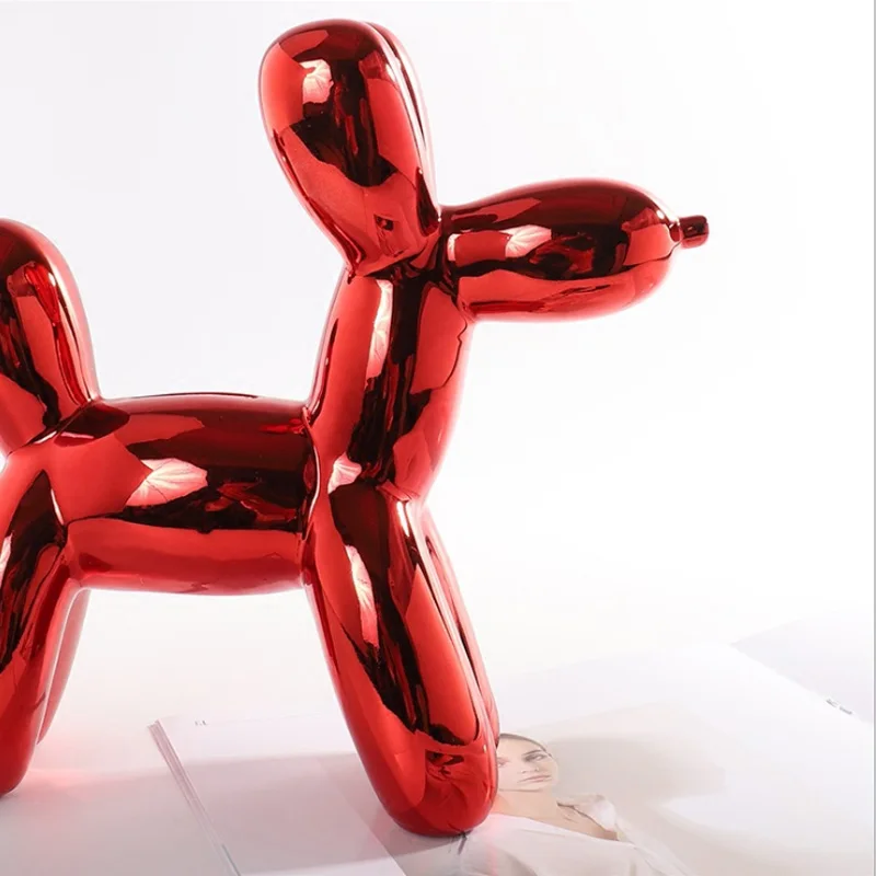 Nordic Creative Ballon Dog Piggy Bank Accessories Saving pot Money Box For Household Home Deco