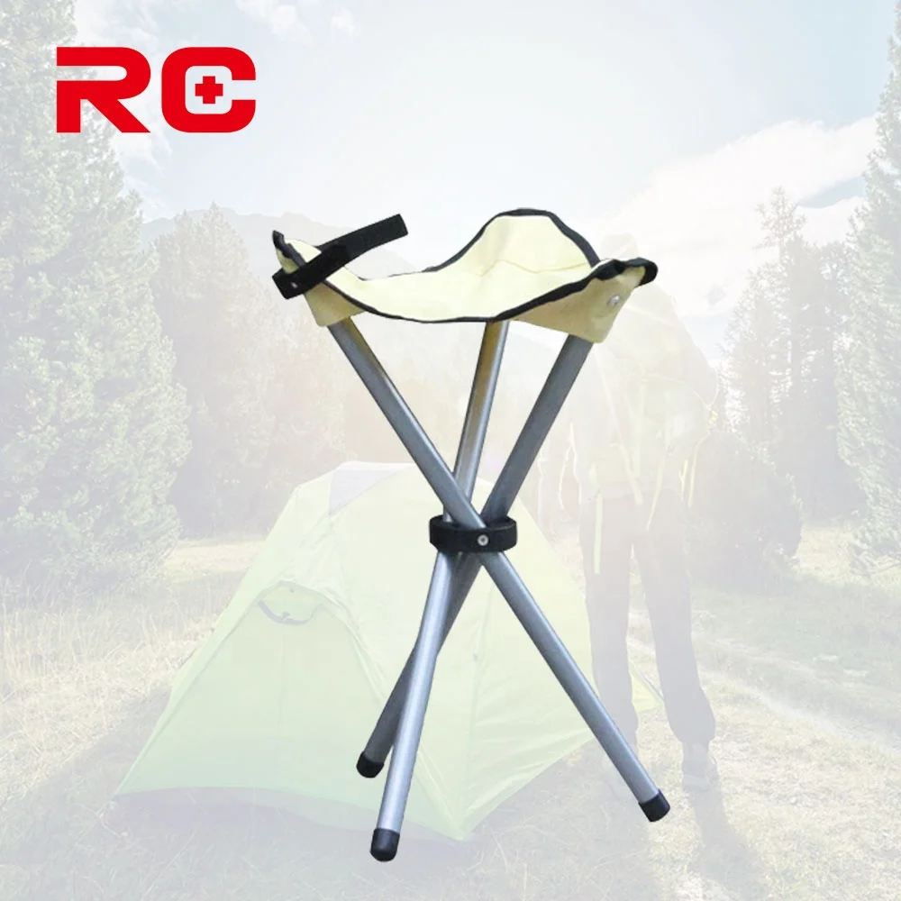 Outdoor Convenient Fishing Portable Fishing Chairs Casting Folding Stool Triangle Fishing Foldable Chairs
