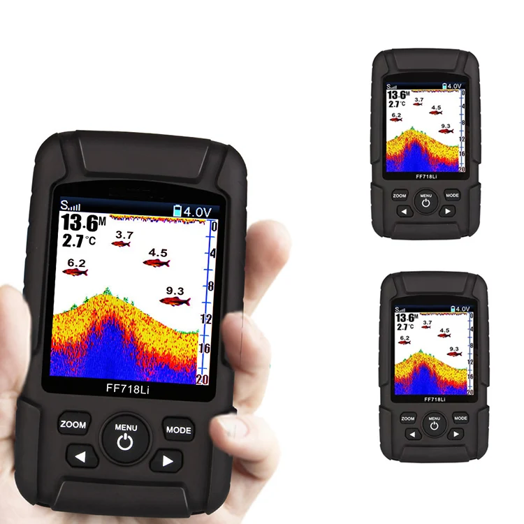 2021 Yohi Smart Camera Portable Refurbished Transducer Deeper Depth Underwater Fish Finder Sonar