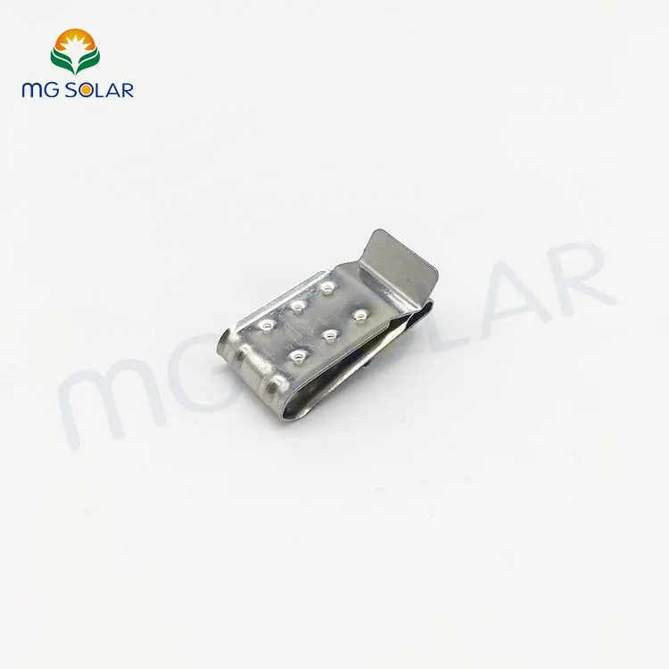 Solar PV Mounting System Roof Components SUS 304 Cable Clip