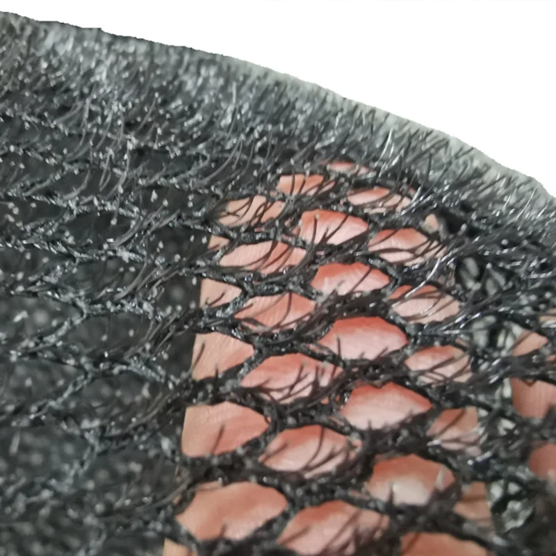 manufacturer recommend 100% polyester weight 170gsm width 155cm anti-skid mesh fabric car floor mat back fabric