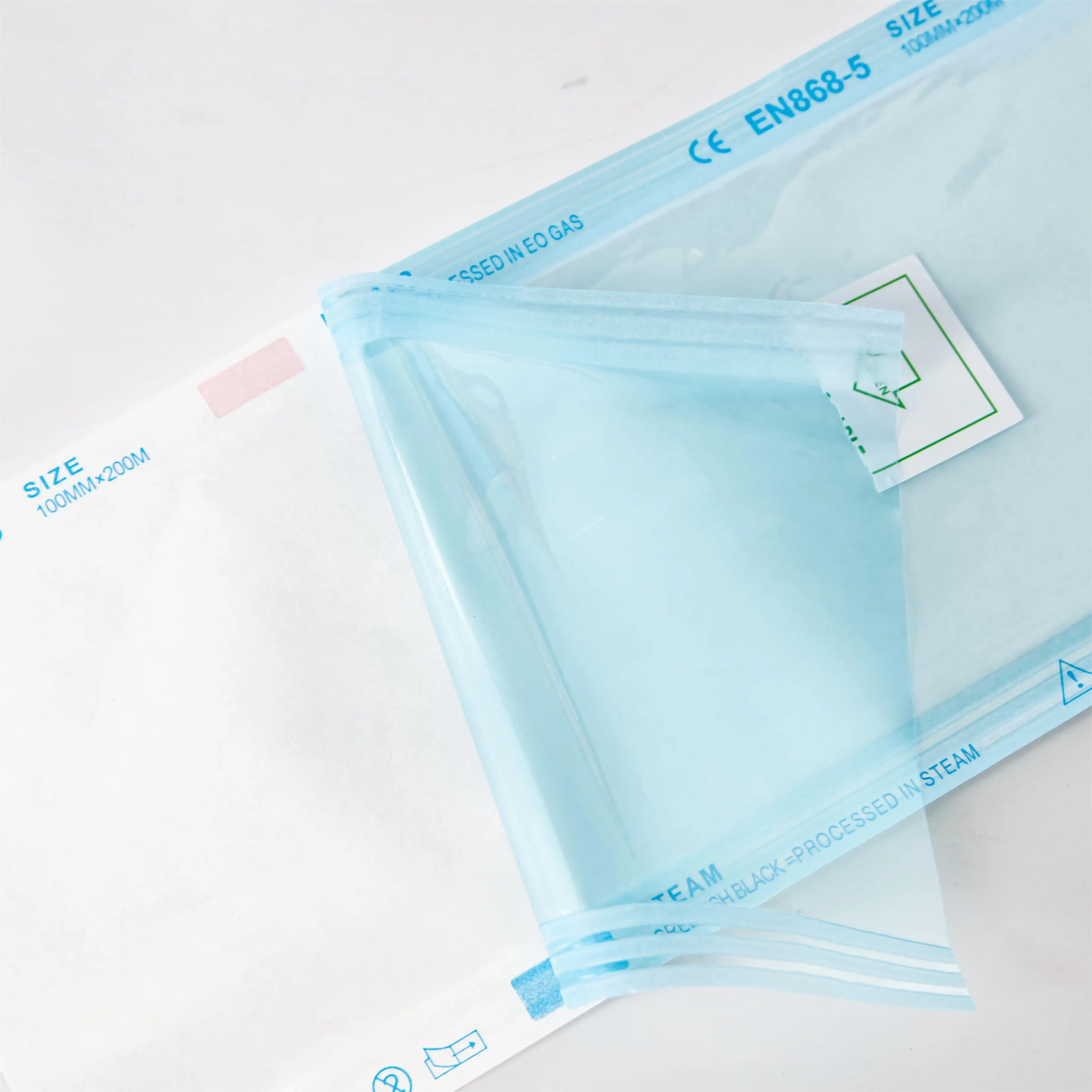 Medical Packaging Pouch Self Sealing Sterilization Pouch Paper Plastic Sterile Bags for Dental Hospital Tattoo