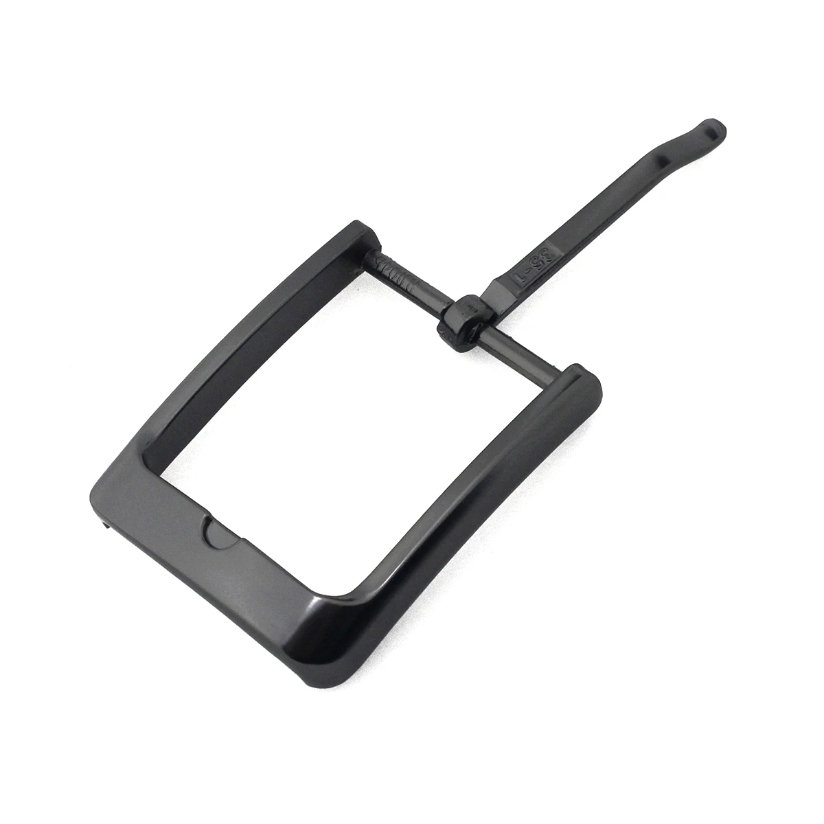 Metal Belt Buckle 35mm Gun Black Single Pin Buckle Jeans Waistband Buckles For 32mm-34cm Belt Leather Craft Accessories