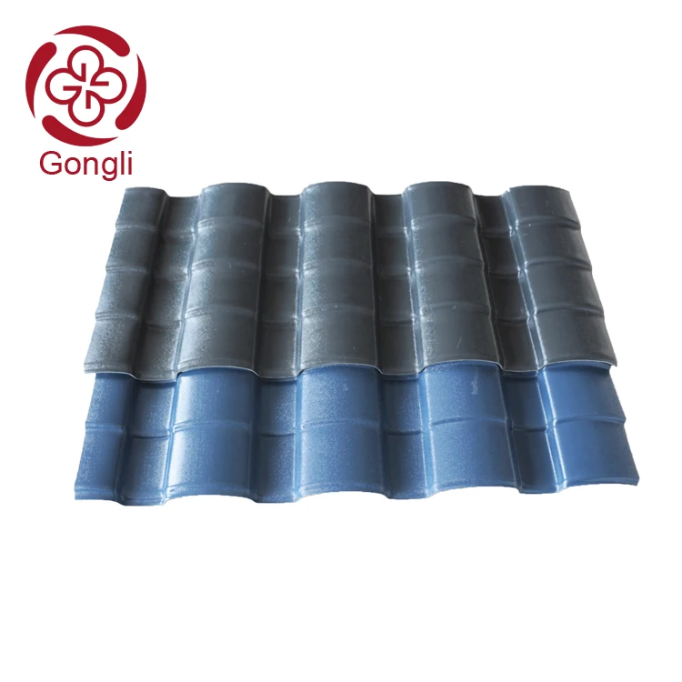 China Factory Supplied Top Quality Asa Spanish Tiles in Philippines Roofing Sheet Prices Resin Sheets