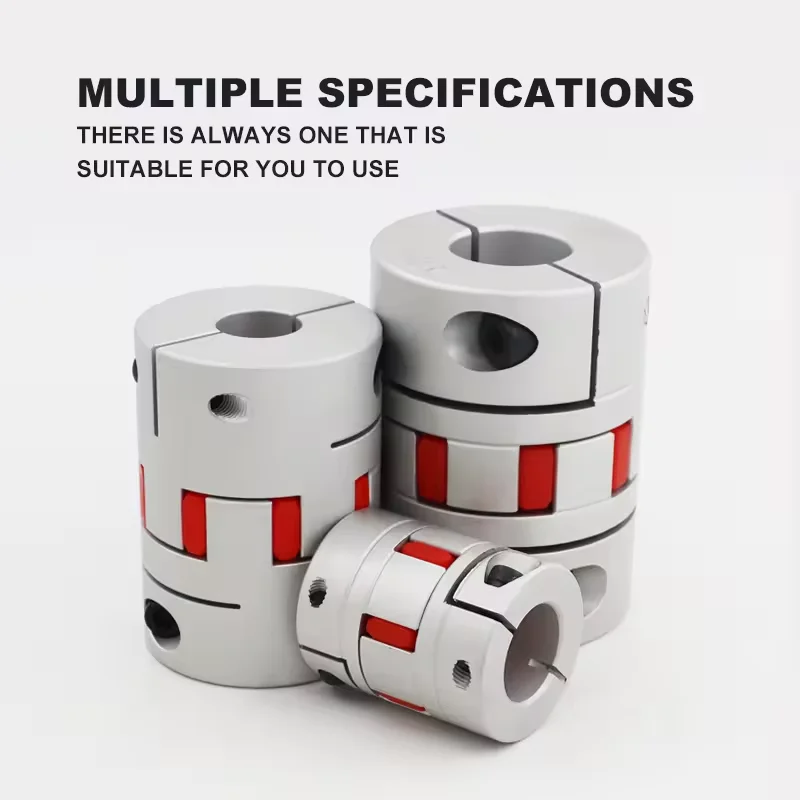 High Quality Coupler Aluminium Plum Flexible Shaft Coupling D25L30 Motor Connector Blank OEM Cutting Metal Acceptable ISO9001