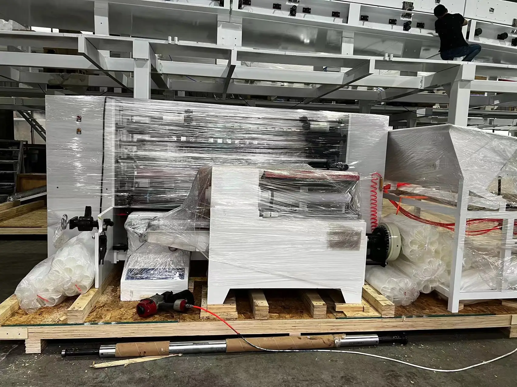 BOPP Packaging Adhesive Tape Slitting Machine