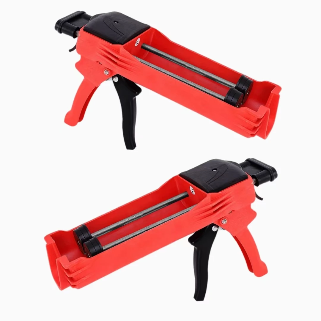 Dual Tube Manual Labor-Saving Double Thrust Sewing Caulking Gun Two-Component Assistance Glue Plastic Handle Sewing Assistance