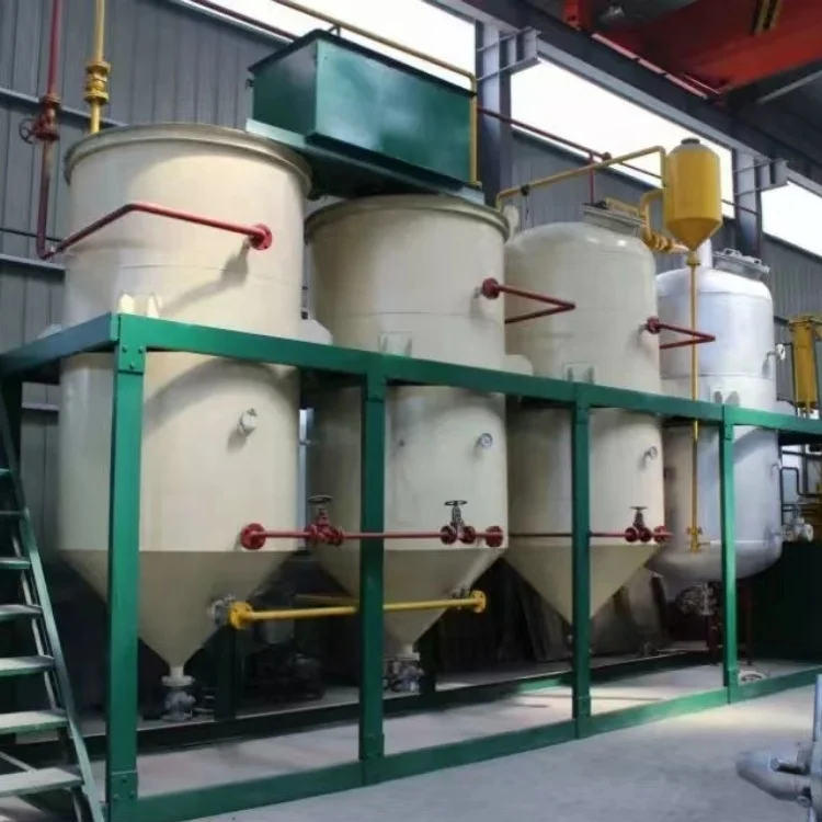 complete automatic olive oil extraction machine press refinery plant olive oil production line