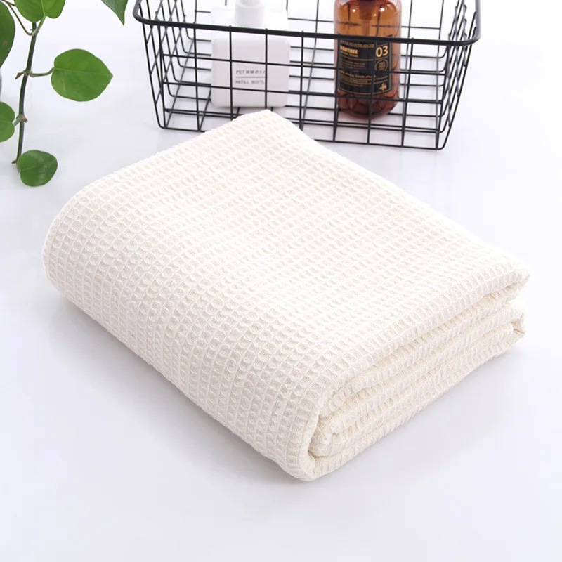 Waffle Pure Cotton Towel Bed Cover Blanket Leisure Nap Air Conditioning Manufacturer Cellular s