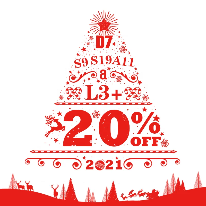 Рождественская скидка 40%, Новинка/б/у D7 1111G 1131G ASIC S9 14T L3 + S19 Pro 104t S17 T17 A1246 A1166 A10 A11 M20S M21S M30S M31S D7