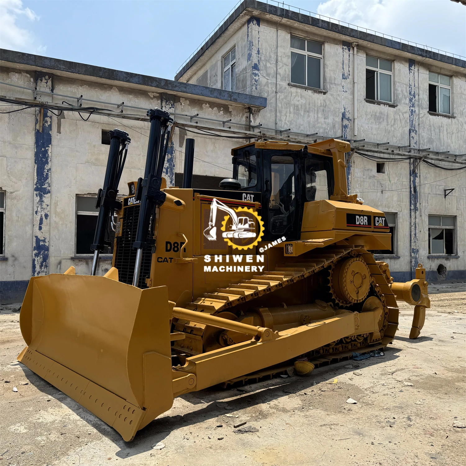 Used CAT D8R Bulldozers Second Hand Construction Machinery CATD8R Used Bulldozer Machine Caterpillar CatD8R D7R D9R In Stock