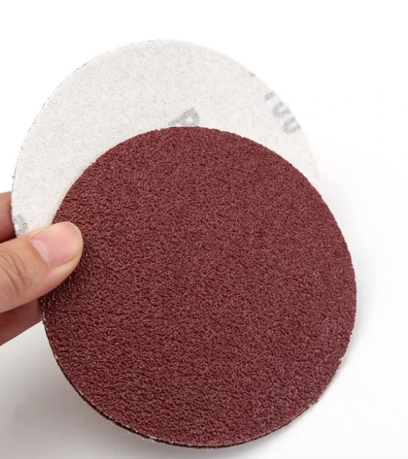 Wholesale Hook And Loop Sanding Pad 150mm 120mm Abrasive Sanding Disc Round Sanding Paper Disc for wood and metal