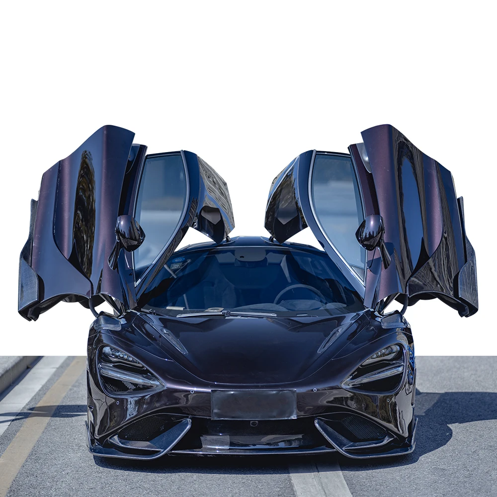 Лидер продаж комплект для Mclaren 720s обновление до 765LT бампер боковая юбка капюшон и выхлопная труба