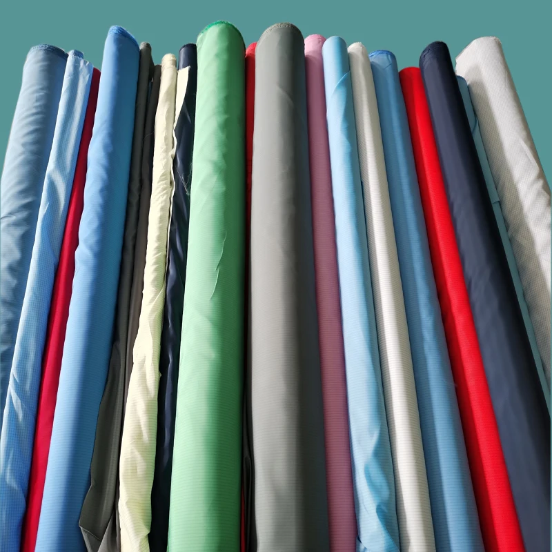 Polyester Mesh Strip Grid Carbon Cloth Anti static Cnductive Cleanroom Textile Clean room Cloth Antistatic ESD Fabric