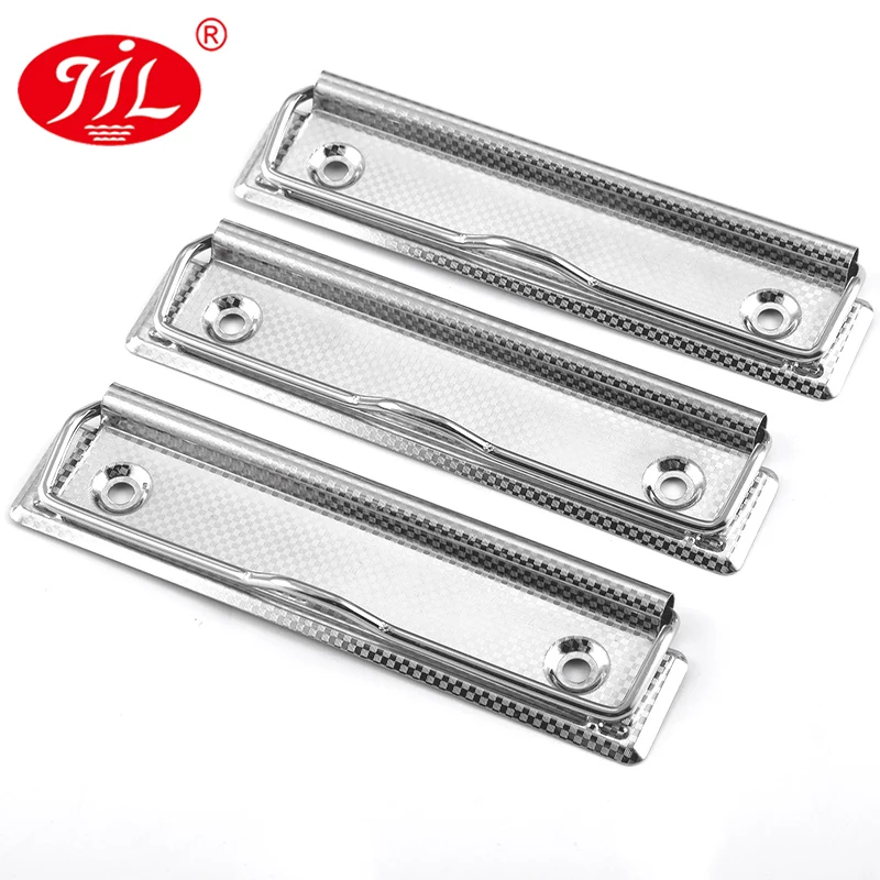 12cm Mini clip & paper clip metal board & wire clip for A4