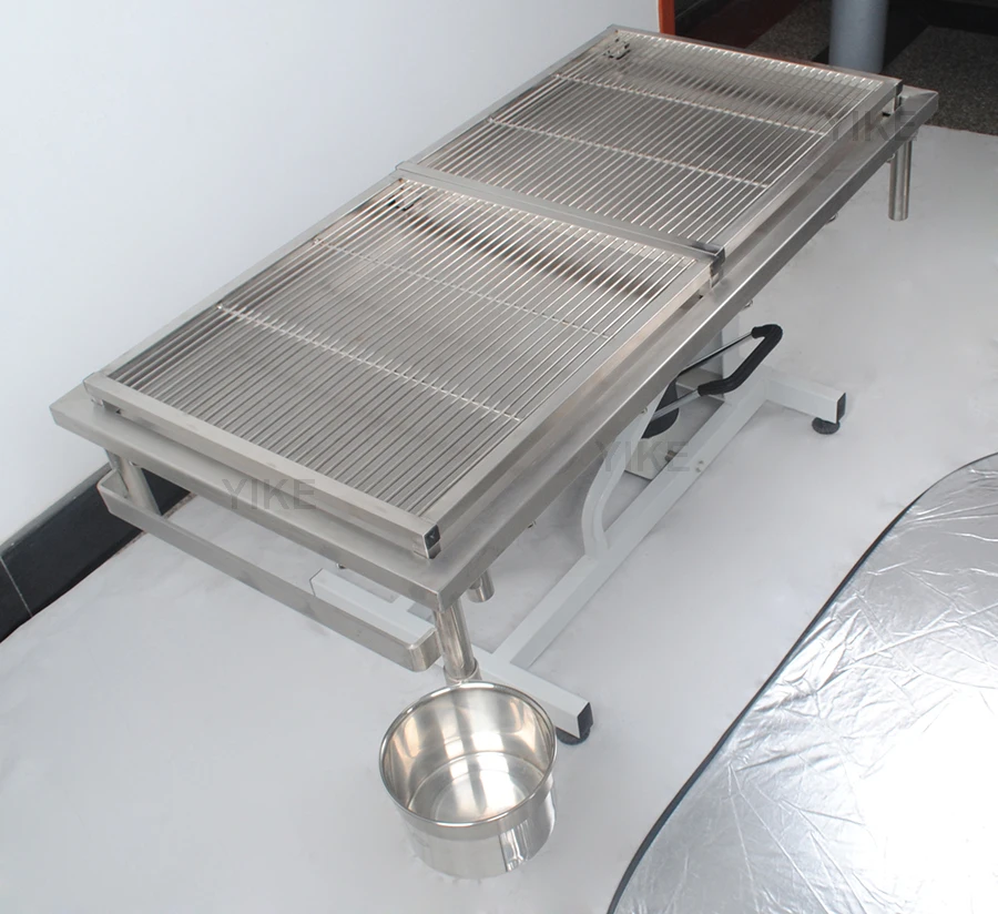 Vet Electric Lifting Surgery Table Stainless Steel Veterinary Animal Cat Dog Examination Table Surgical Pet Operating Table