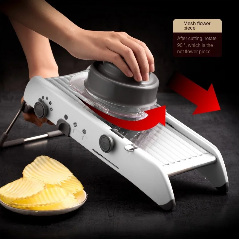 Multifunctional Stainless Steel Kitchen Onion Slicer Manual Food Processor Manual Vegetable Slicer