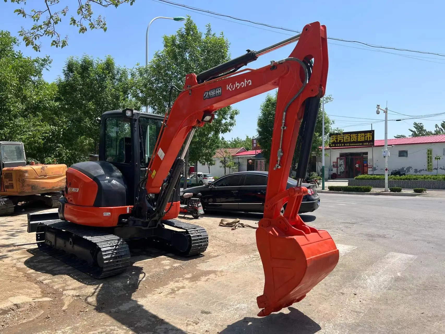 Used Excavator Used Kubota KX163 RX-406 2018 used excavator 55 in dubai Indonesia for sale