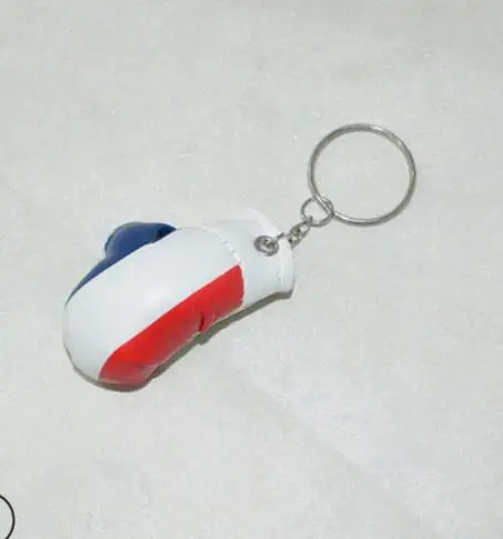 
Free Shipping 24pcs/lot Mini Boxing Key Chain Key ring pendant 