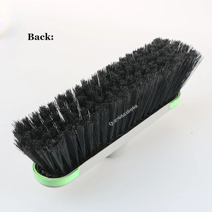 HQ0158 African market wholesale color PET broom with long wooden stick