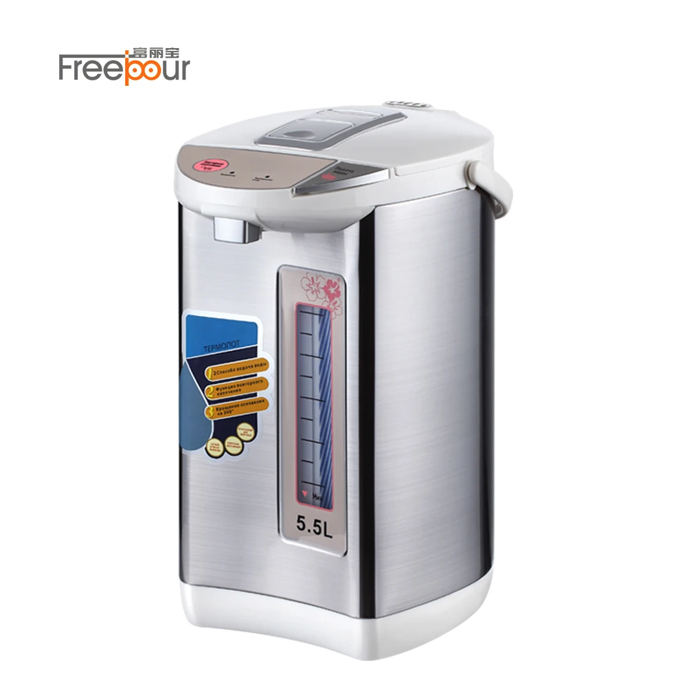 Kitchen Appliances Stainless Steel Electric Air Pot 5 Liters Electric Kettle Thermo Pot