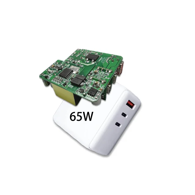pd 45w gan charger usb c power adapter dual type cCKD pd fast charging solution ic chip manufacturer and provider in Shenzhen