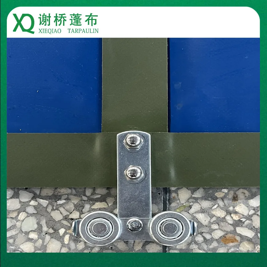 Xieqiao Durable PVC Tarpaulin for Truck Side Curtain - Waterproof and Flexible-9550*2630